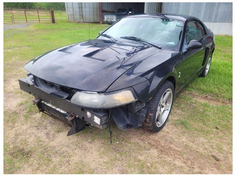 1999-2004 Ford Mustang Cobra SVT DOHC Passenger Front Door Panel Card Black 2397 - The Parts Farm