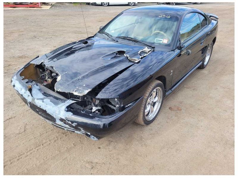 1996-1998 Ford Mustang Cobra 4.6L Front Dual Horn Emergency Noise 2512 - The Parts Farm
