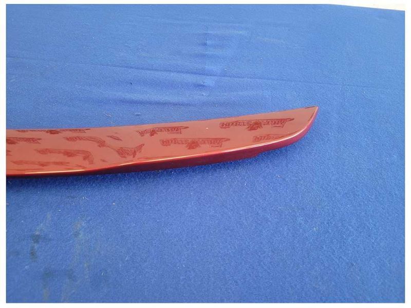 2015-2023 Ford Mustang GT Rear Spoiler Pedestal Mount Wing Paint Maroon Trunk - The Parts Farm
