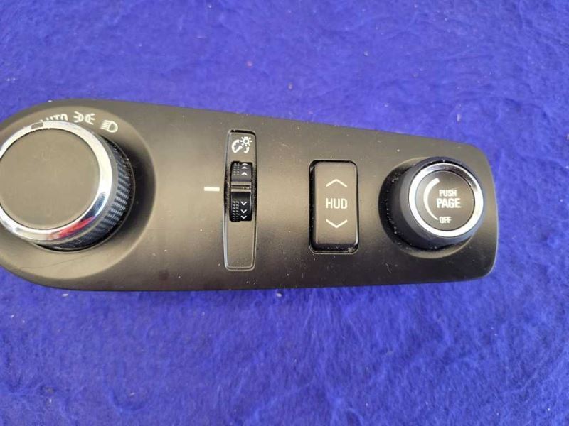 2014-2017 Chevrolet SS 6.2L Sedan Dash Light Switch Knob Driver Panel 2372 - The Parts Farm