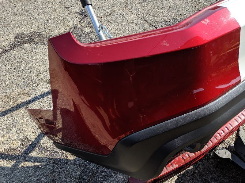 2010-2012 Ford Mustang GT Rear Bumper Dual Exhaust NO Park Assist Code RZ - The Parts Farm