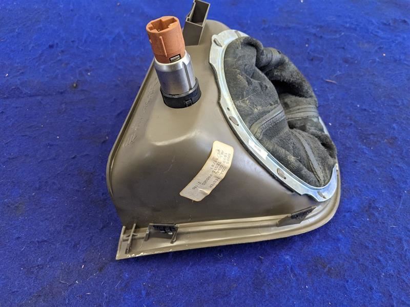1999-2004 Ford Mustang Cobra SVT DOHC 4.6L Shifter Bezel Trim Brown Boot Leather - The Parts Farm