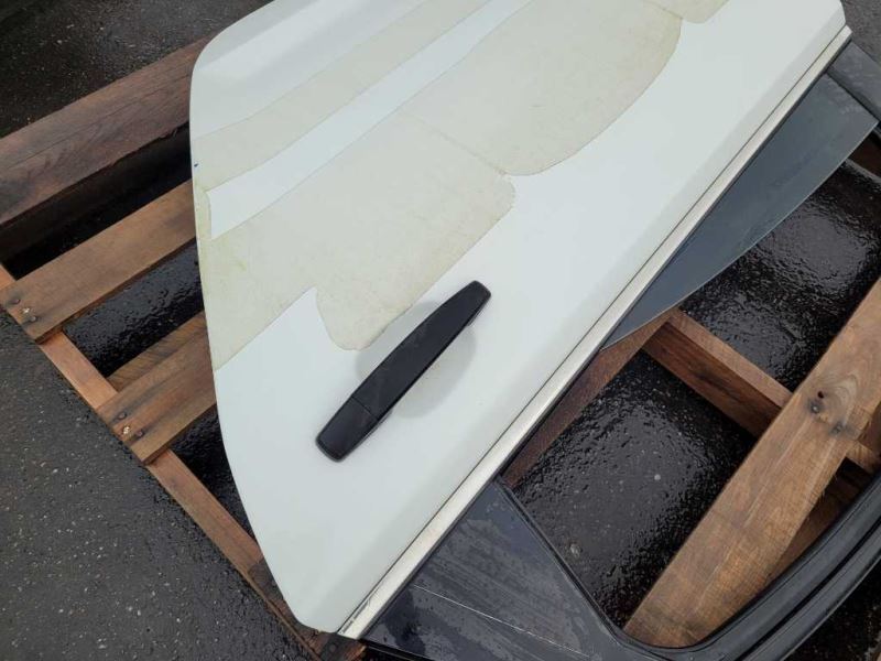 2014-2017 Chevrolet Caprice 6.0L Sedan Driver Left Back Rear Door Shell White - The Parts Farm