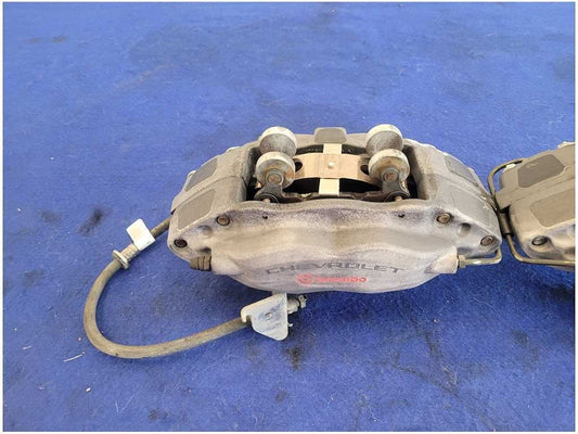 20102015 Chevrolet Camaro SS Front Brembo Brake Caliper Set Pads Hoses 2835