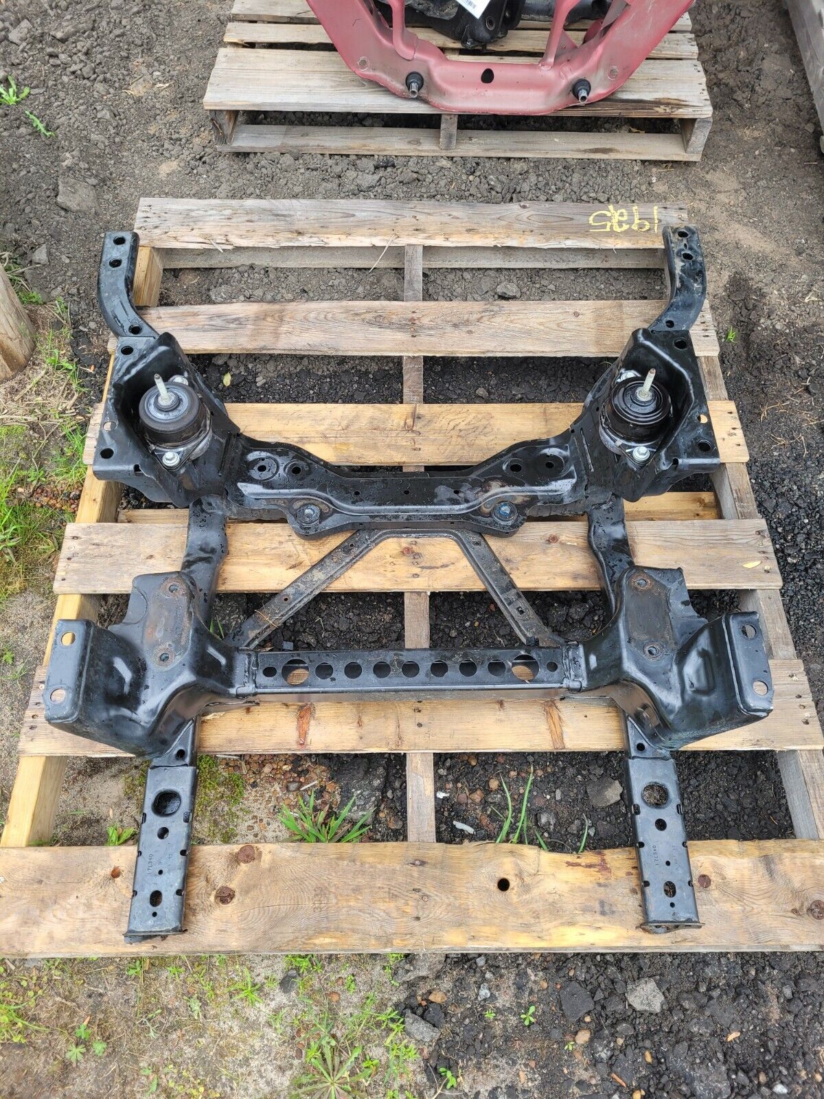 2015-2017 Ford Mustang GT S550 Front Engine K Member Frame Cradle Support 5.0 - The Parts Farm