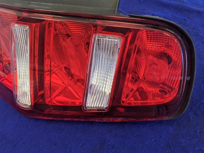 2010-2012 Ford Mustang GT Driver Left LH Tail Light Brake Lens Red Taillight - The Parts Farm
