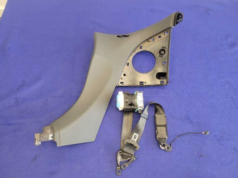 2014 Audi R8 V10 Plus Coupe Passenger Seat Belt Retractor Cover 2136 - The Parts Farm