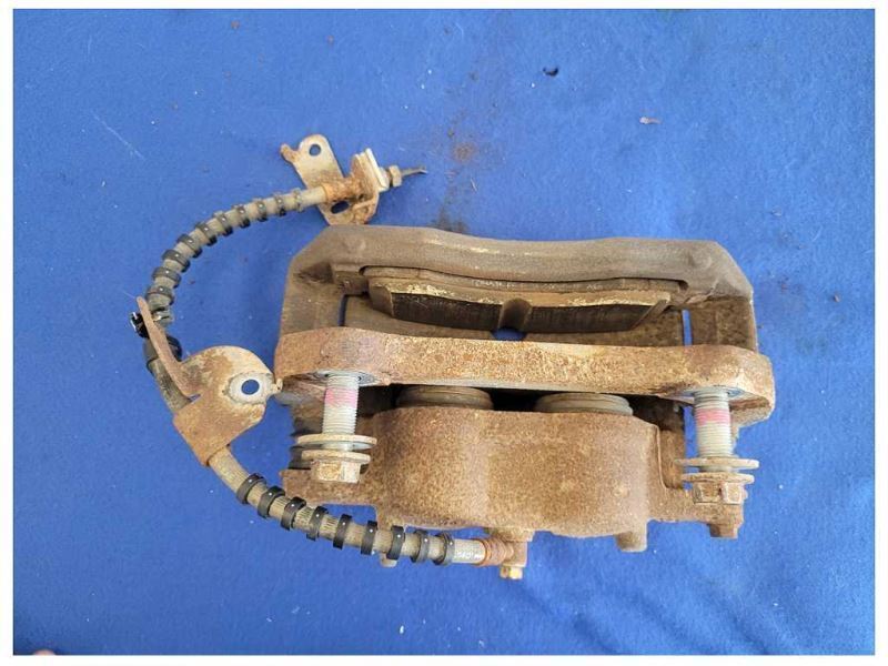 2015-2017 Ford F150 4x4 Pickup Truck Driver Left Caliper Front Brake Hose 2576 - The Parts Farm