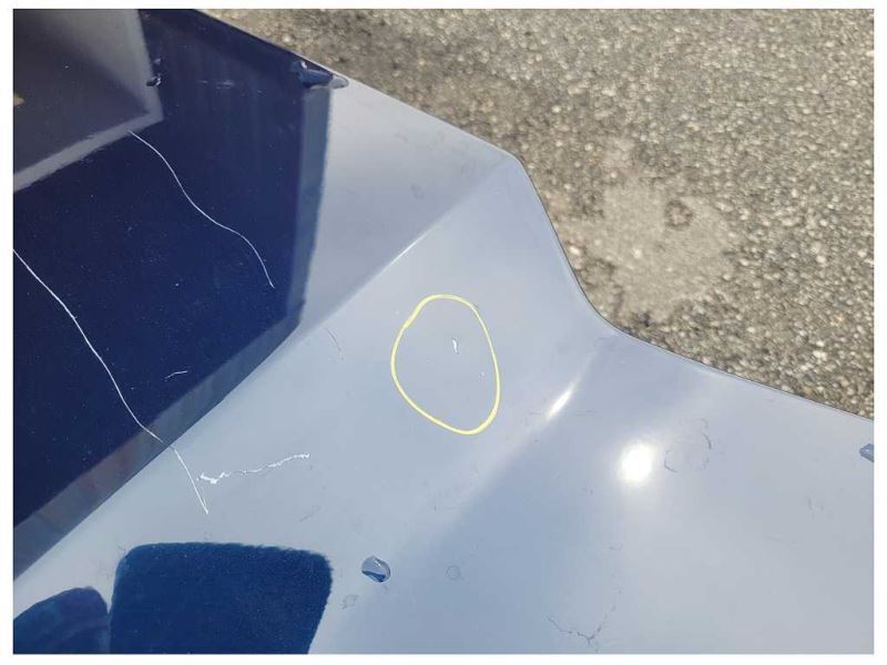 2010-2015 Chevrolet Camaro SS Hood Front Shell Bonnett Paint Blue 2588 - The Parts Farm