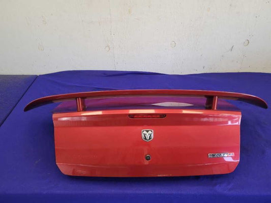2006-2010 Dodge Charger SRT8 6.1L Trunk Decklid Rear Back Wing Paint Maroon - The Parts Farm