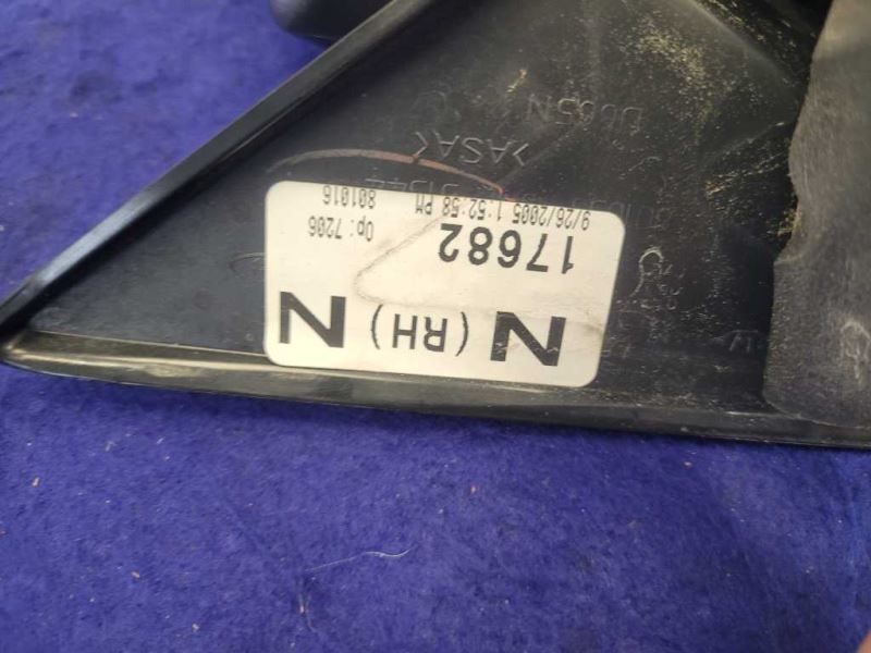 2005-2009 Ford Mustang GT 4.6L Passenger Rear View Mirror Glass Textured 2422 - The Parts Farm