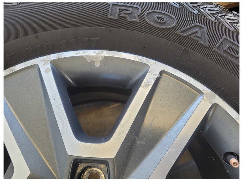 2015-2020 Ford F150 Pickup Truck Wheel 18x7.5 Painted 6 Spoke Silver Tire 2509 - The Parts Farm