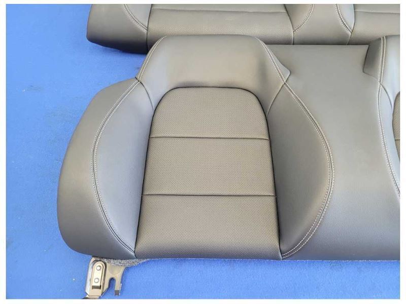 2015-2017 Ford Mustang GT S550 Rear Convertible Seats Leather Upper Lower 2601 - The Parts Farm