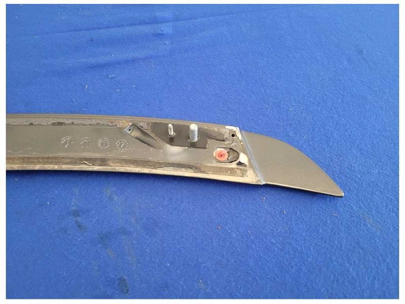 2015-2020 Ford Mustang GT Rear Spoiler Wing Flush Mount Coupe Trunk Gray - The Parts Farm