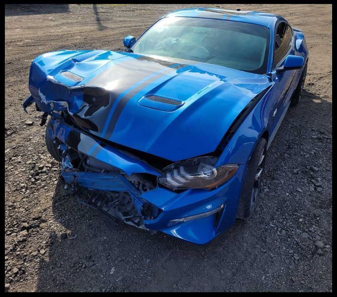 2015-2023 Ford Mustang GT S550 Passenger Right Door Coupe Shell Paint E7 - The Parts Farm