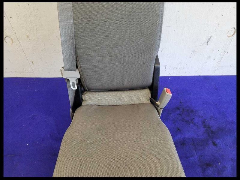 2015-2020 Ford F150 4x4 Pickup Truck Front Seat Bench Center Split Gray Cloth - The Parts Farm