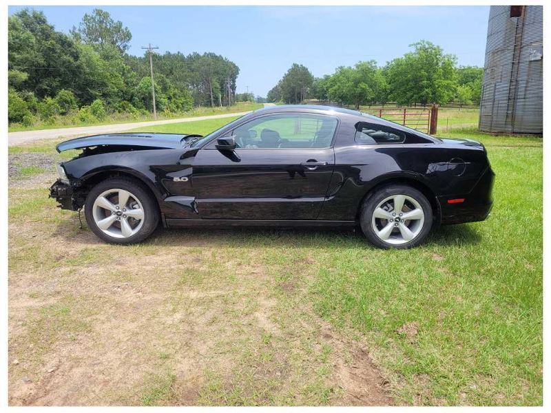 2011-2014 Ford Mustang GT 5.0L Driver Lower Dash Kick Column Cover Panel 2396 - The Parts Farm