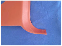 1987-1993 Ford Mustang GT 5.0L Passenger Right Lower Kick Panel Red 2298 - The Parts Farm
