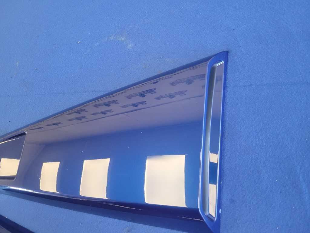 2011-2014 Ford Mustang GT GT500 Pair Side Window Quarter Scoops Louvers 2634 - The Parts Farm