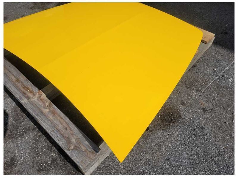 2003-2006 Chevrolet SSR Pickup Truck Rear Bed Cover Top Paint Yellow 2426 - The Parts Farm