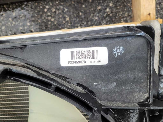 20102015 Chevrolet Camaro SS 6.2L Radiator Fan Condenser Engine Cooling 2793