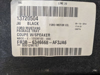 2018-2023 Ford Mustang GT S550 Coupe Rear Package Tray Speaker Cover Carpet - The Parts Farm