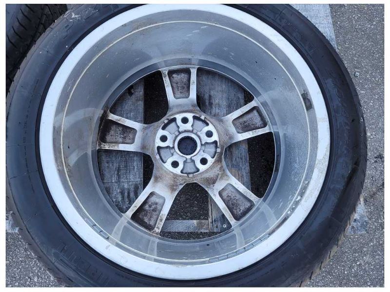 2010-2015 Chevrolet Camaro SS Wheel 20x9 Rear 5 Spoke Polished *Scuffs* 2503 - The Parts Farm