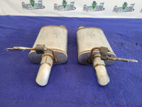 1999-2004 Ford Mustang Cobra SVT DOHC Pair Aftermarket Mufflers Exhaust 2276 - The Parts Farm