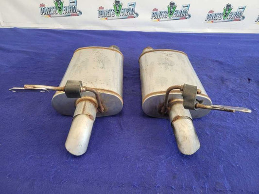 1999-2004 Ford Mustang Cobra SVT DOHC Pair Aftermarket Mufflers Exhaust 2276