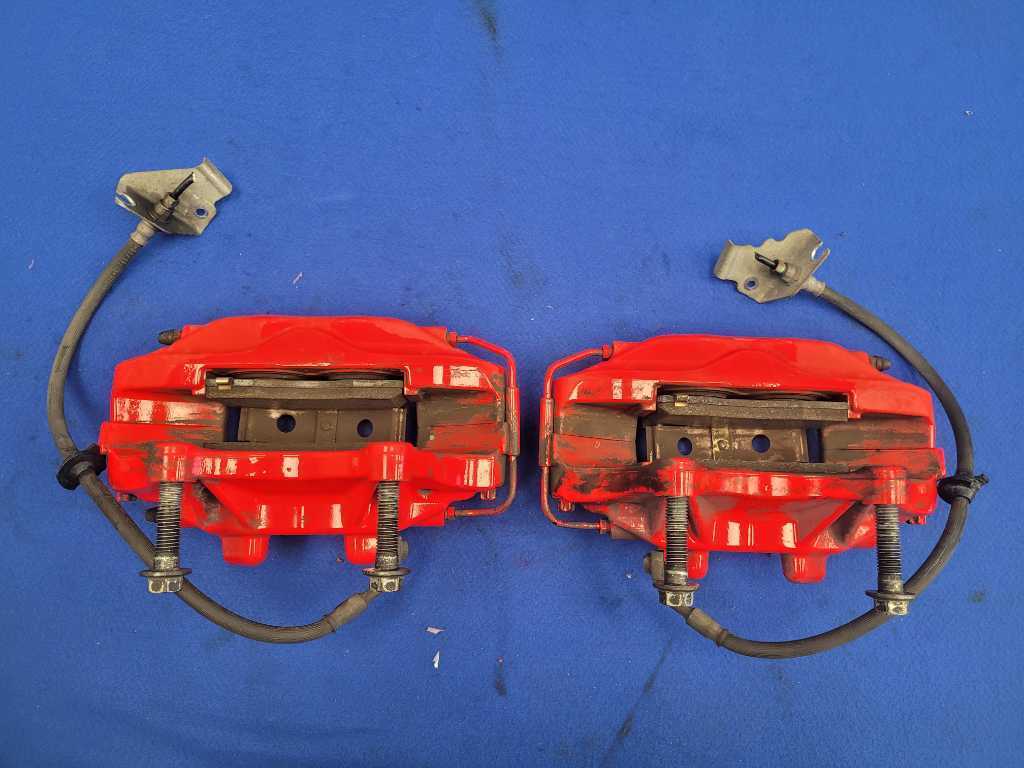 2014-2017 Chevrolet SS 6.2L Sedan Pair Front Brembo Brake Calipers LH RH 2602 - The Parts Farm