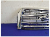 2015-2017 Ford F150 Pickup Truck Front Grille Center 5 Chrome Grill Shutter 2063 - The Parts Farm