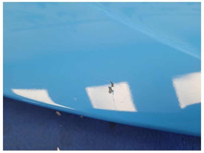 2016-2020 Chevrolet Camaro SS 6.2L Rear Spoiler Deck Lid Paint Blue C124 - The Parts Farm