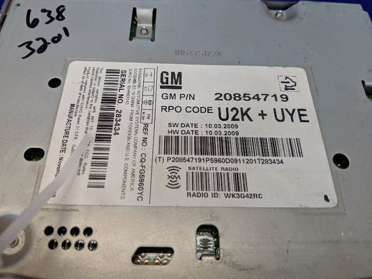 2010 Cheverolet Camaro Reciver 20854719