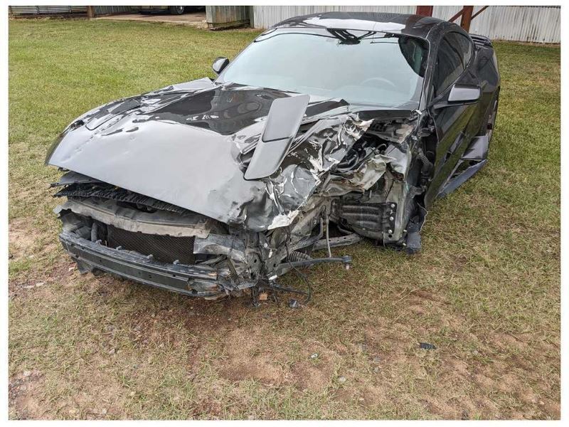 2015-2017 Ford Mustang GT S550 Rear View Mirror Windshield Upper 2467 - The Parts Farm