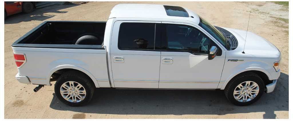 2009-2014 Ford F150 Platinum Truck 9B Interior Passenger Right Rear Door Panel - The Parts Farm