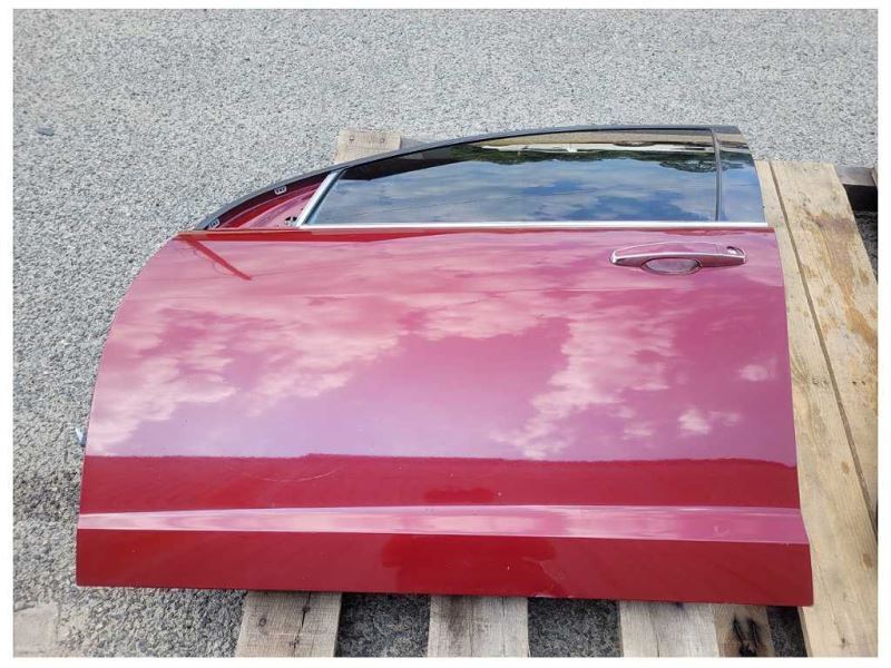 2008-2009 Pontiac G8 Sedan 6.0L V8 Driver Left Front Door Paint Maroon 2529 - The Parts Farm