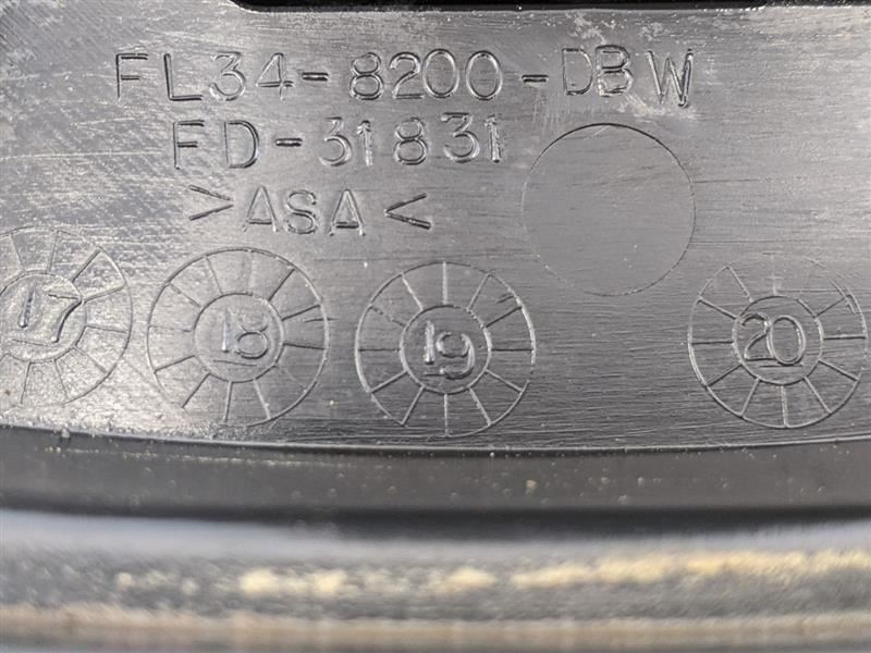 2015-2017 Ford F150 Pickup Truck Grille Center Lariat Grill Headlight Black - The Parts Farm