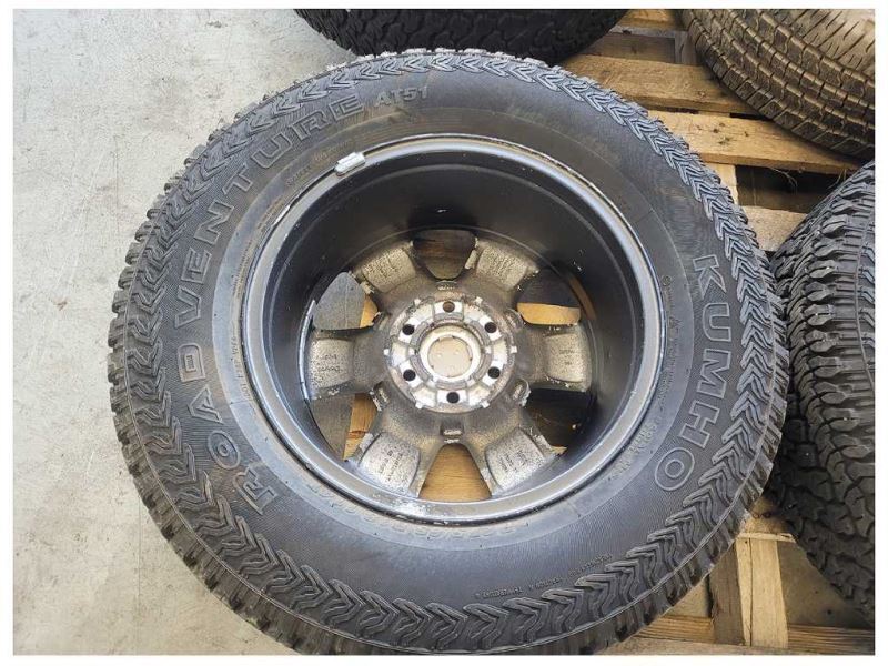 2015-2020 Ford F150 Pickup Truck Wheel 18x7.5 Painted 6 Spoke Silver Tire 2509 - The Parts Farm