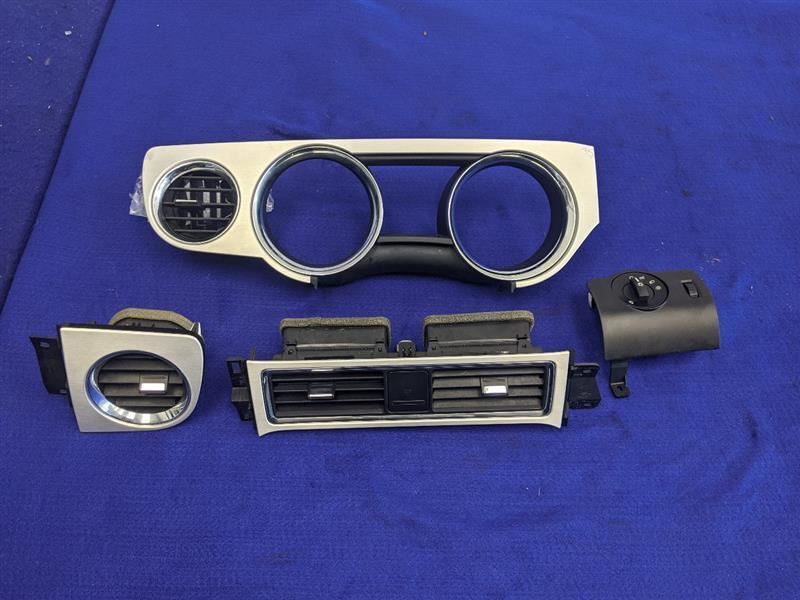 2011-2014 Ford Mustang GT Track Pack Dash Trim Kit Vent Switch Trim Molding - The Parts Farm