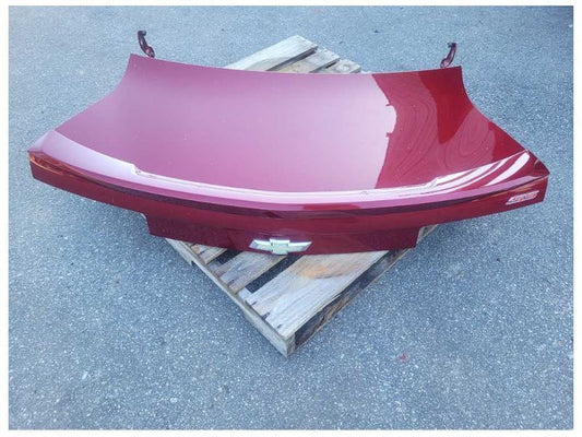 2010-2013 Chevrolet Camaro SS Deck Lid Trunk Coupe Spoiler Paint Maroon 2332 - The Parts Farm