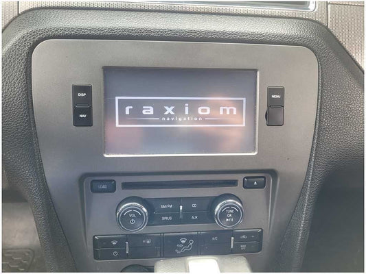 2011 Ford Mustang Rosen RaxMust10US Audio Receiver Navigation Info Screen 2885