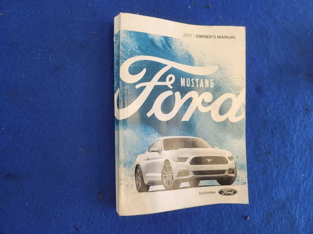 2017 Ford Mustang GT S550 Owner's Manual Booklet Pamphlet Book Cover 2619 - The Parts Farm