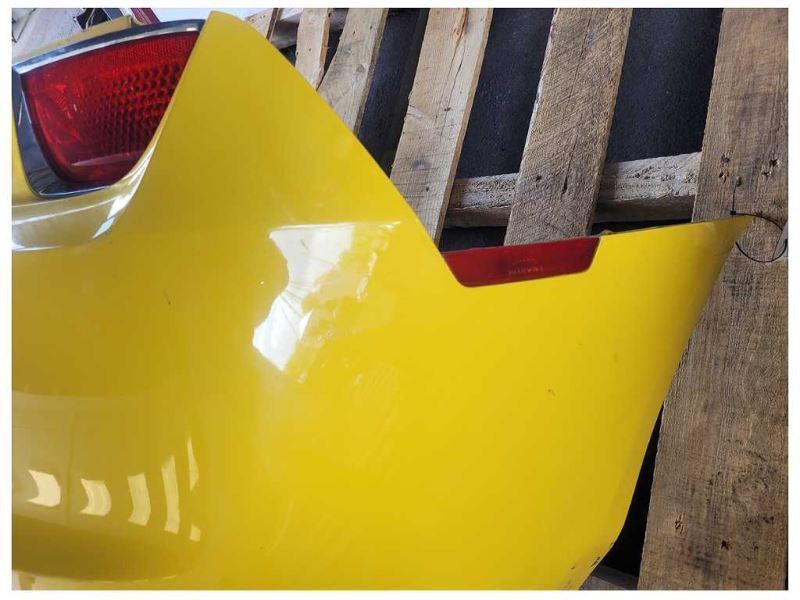 2010-2013 Chevrolet Camaro Rear Bumper Cover Park Assist UD7 Paint Yellow 2355 - The Parts Farm