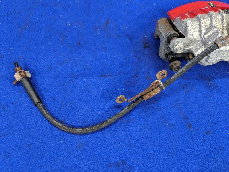 2003-2006 Chevrolet SSR Front Driver Left LH Brake Caliper Brake Line Pads - The Parts Farm