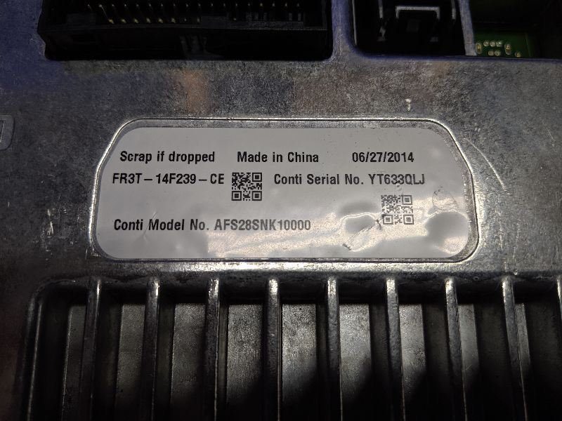 2015-2017 Ford Mustang GT S550 Info-GPS-TV Screen Front Display Center Dash - The Parts Farm