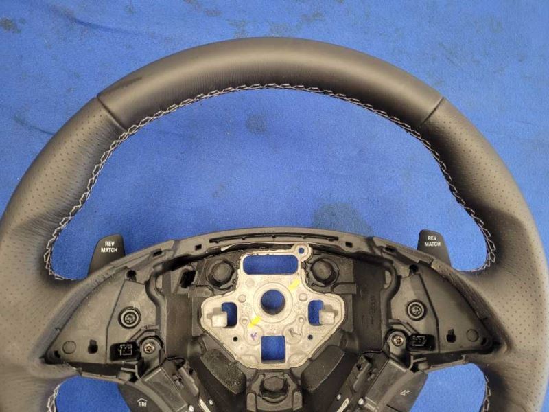 2016-2023 Chevrolet Camaro SS Automatic Transmission Steering Wheel Leather C124 - The Parts Farm