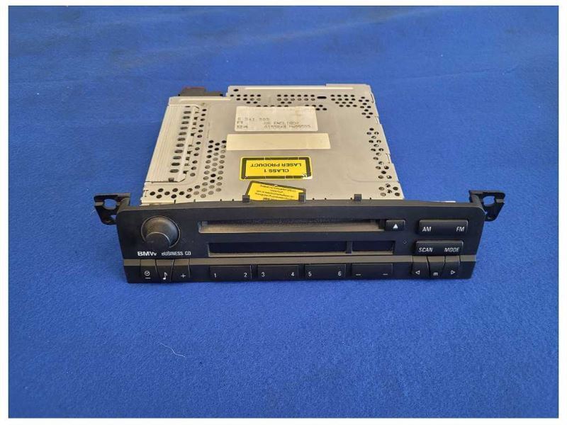 2001-2006 BMW M3 E46 M/T Coupe Radio Receiver Front Audio Head Unit 2445 - The Parts Farm