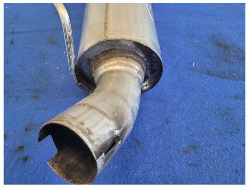2011-2014 Ford Mustang GT S197 Steeda Driver Muffler Exhaust Rear Tip 2440 - The Parts Farm