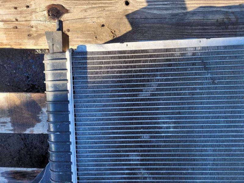 1994-1995 Ford Mustang GT 5.0L Radiator Fan Condenser Auto Tran Front 2454 - The Parts Farm