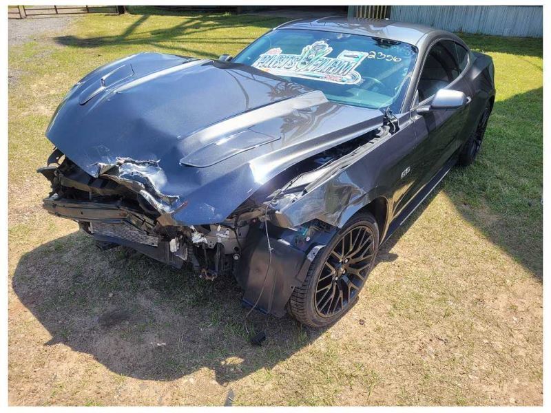 2015-2020 Ford Mustang GT Passenger Rear View Mirror Spot Heat Paint J7 2356 - The Parts Farm